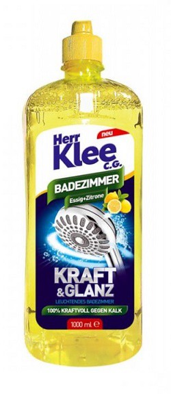 Herr Klee octový čistič Citrus 1l | Čistící a mycí prostředky - Speciální čističe - Koupelny Herr Klee octový čistič Citrus 1l | Čistící a mycí prostředky - Speciální čističe - Koupelny